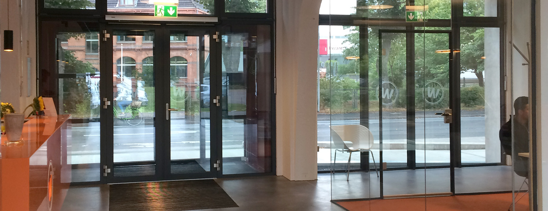 Bild Glastüren